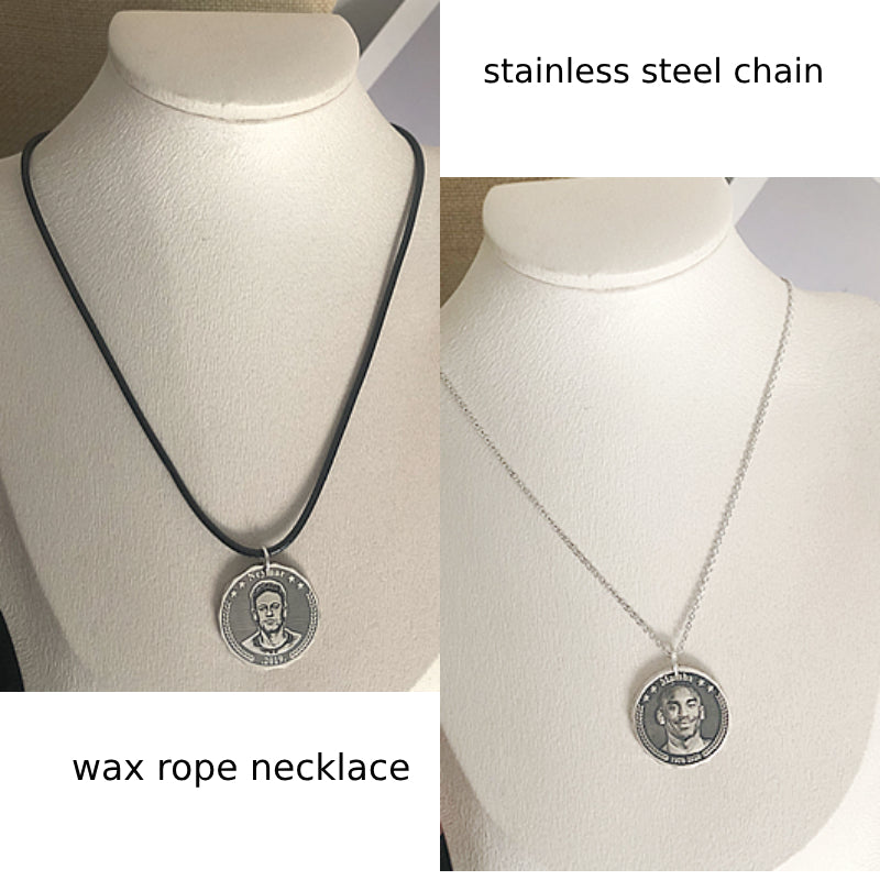 Personalized 999 Silver Pendant