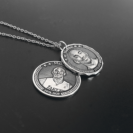 Personalized 999 Silver Pendant